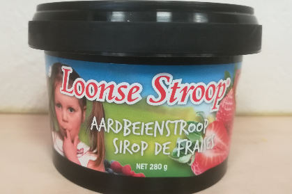 Loonse stroop aardbei